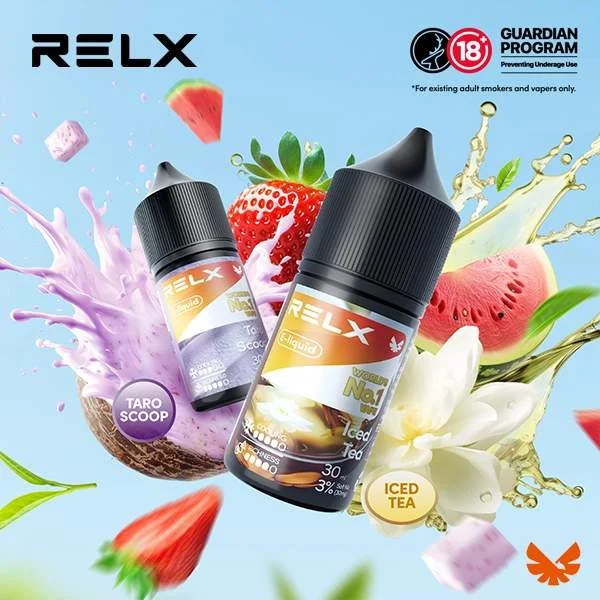 RELX悅刻電子煙油｜30ml尼古丁鹽菸油・高濃度30mg